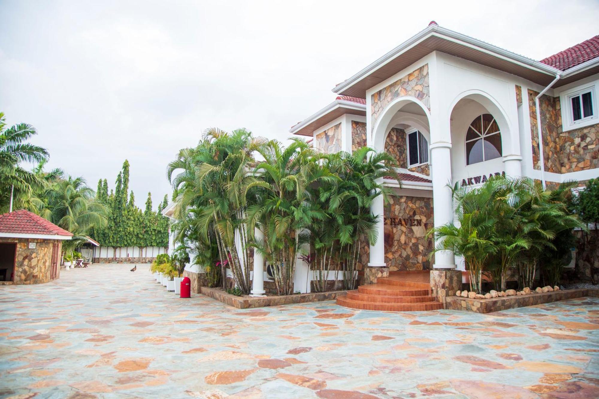 The Haven Boutique Hotel คูมาซี ภายนอก รูปภาพ